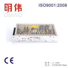 Fonte de alimentação S-100-5 da CC da série de 100W 5V 20A S